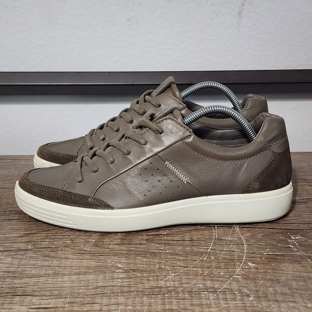 Ecco Soft 7 Relaxed Men's Leather Casual Fashion Comfort Shoes Size 8 Duranodic